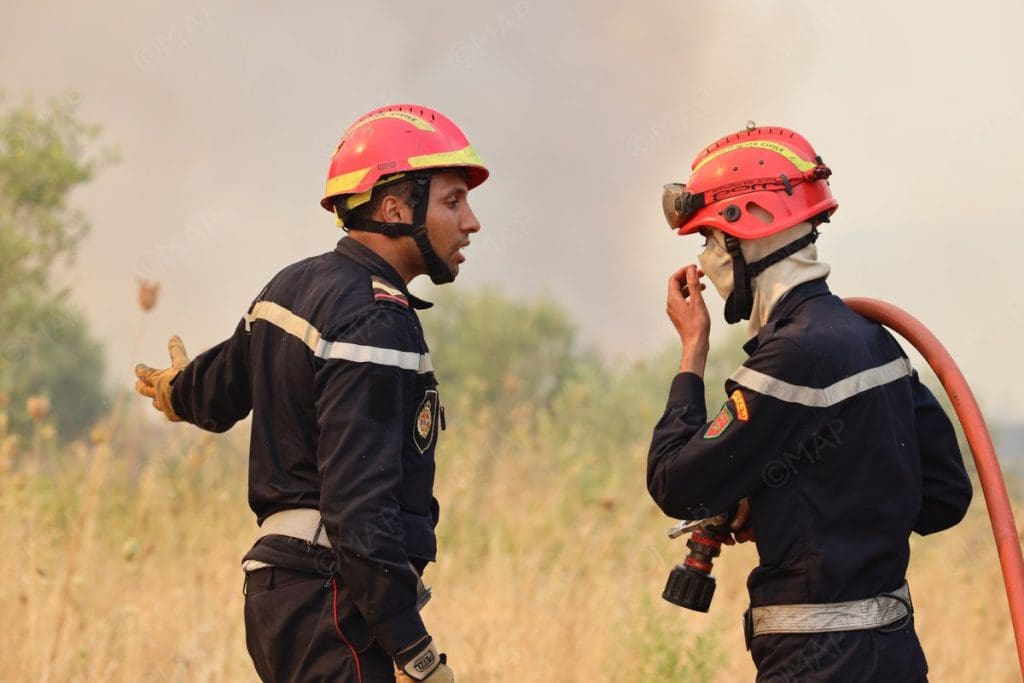 Au nord, de violents feux de forêt font trois morts parmi les renforts pompiers