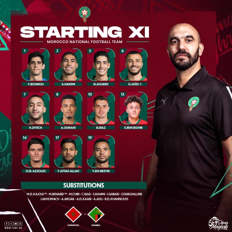 Mondial-2026 : le Maroc surclasse la Zambie 2-1