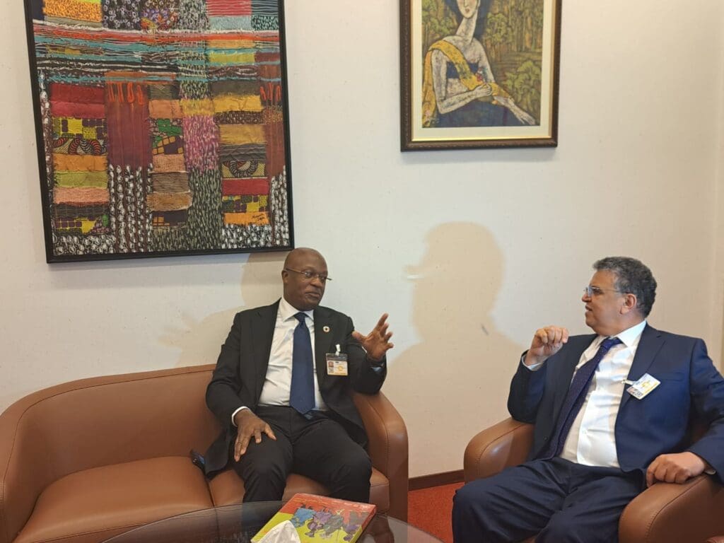 CDH-Genève : Abdellatif Ouahbi s’est entretenu avec son homologue gabonais