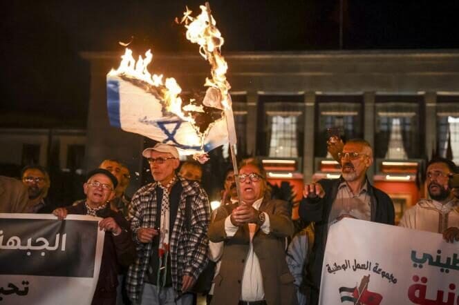 Bref accostage d’un navire israélien non-armé à Tanger : un groupuscule propalestinien blasphème contre la souveraineté marocaine